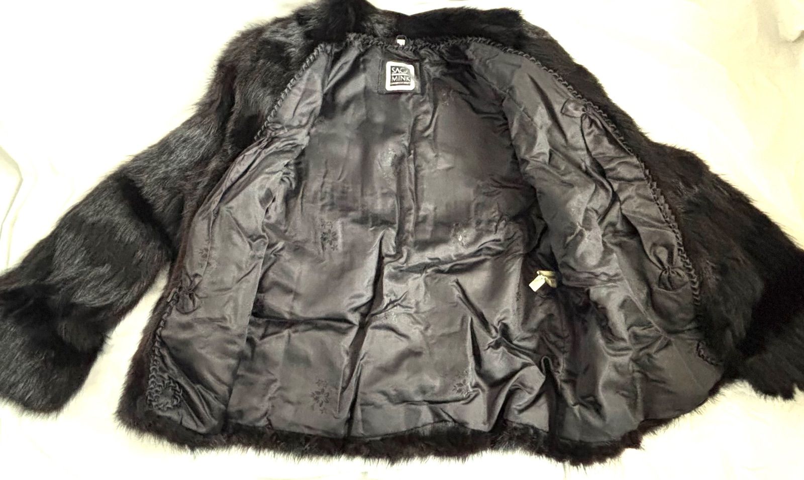 SAGAMINK サガミンク ブラックコート ファー Size 13 現状品 - メルカリ
