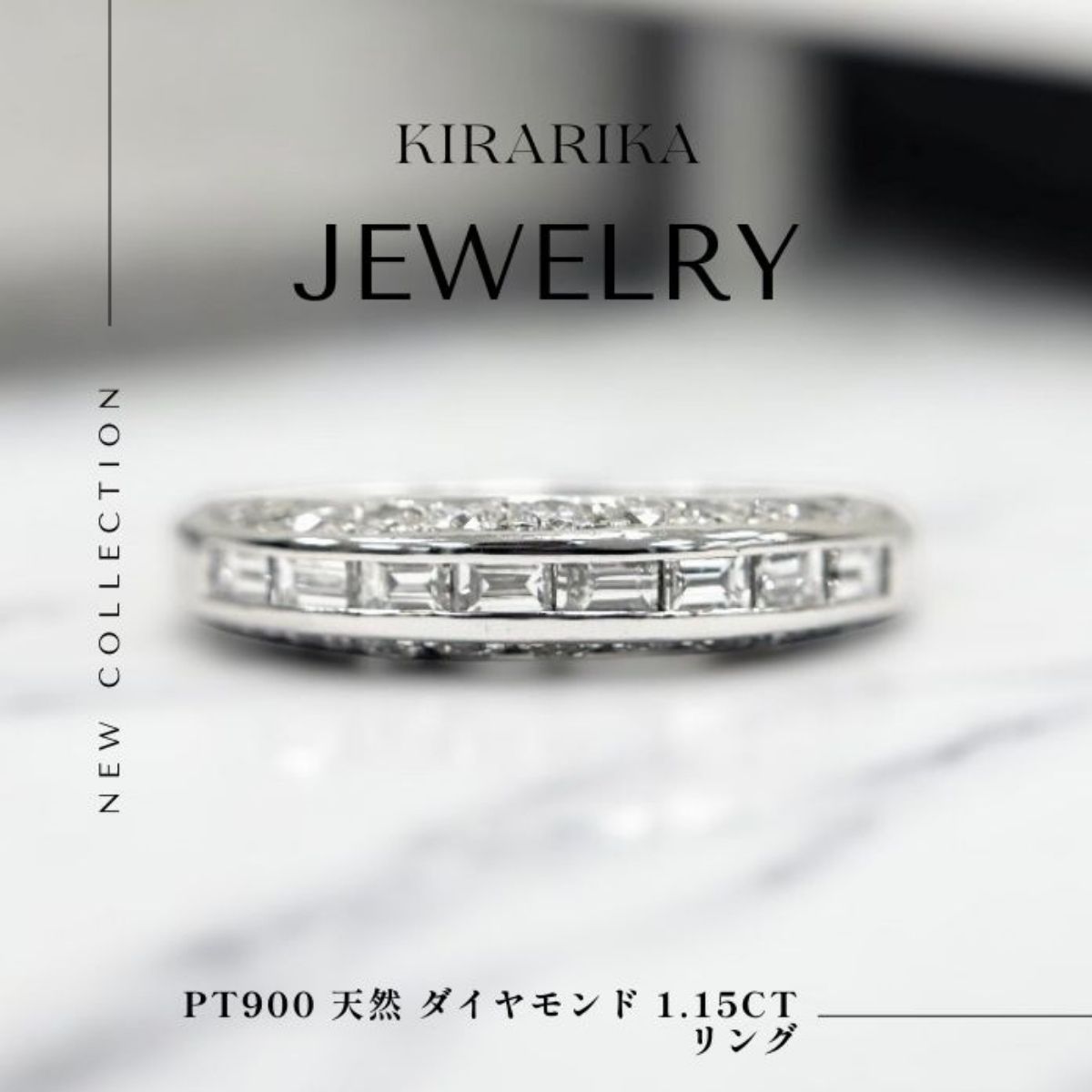 Pt900 ダイヤモンド 1.15ct リング - メルカリ