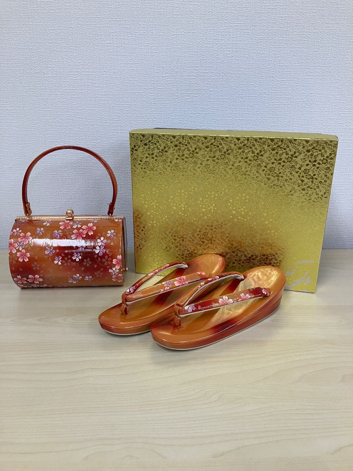 みんと！草履・バッグセット（キンワシ印） 草履バックセット キンワシ印 振袖用 フリーサイズ - 呉服のひぐち