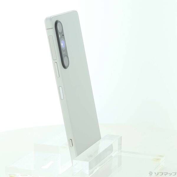 中古Aランク】Xperia 1 V 256GB プラチナシルバー SOG10 au SIMフリー