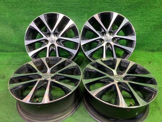 トヨタ TOYOTA 純正 エスティマ ACR55W ホイール アルミ ブラポリ 18