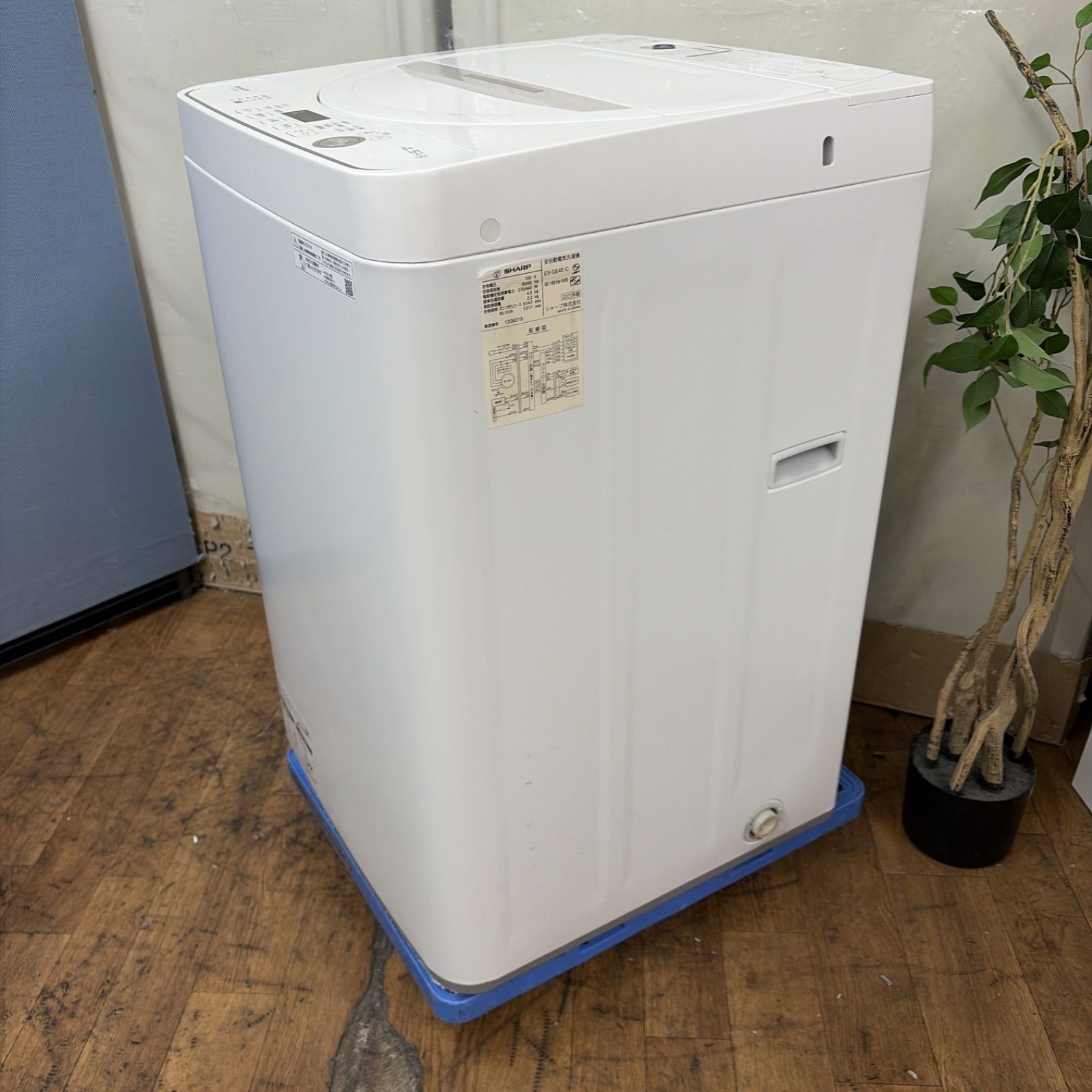名古屋市近郊配送設置無料】R067 ☀️ SHARP / シャープ 洗濯機（洗濯 