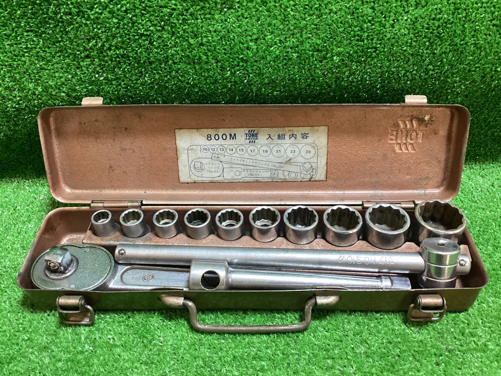TONE 800M ソケットレンチセット ※現状品 使用感有(ソ-446) - メルカリ