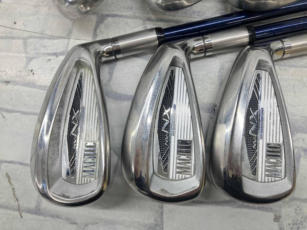 MacGregor マグレガー NV-NX FLEX-SR #5,6,7,8,9,P 6本 アイアン