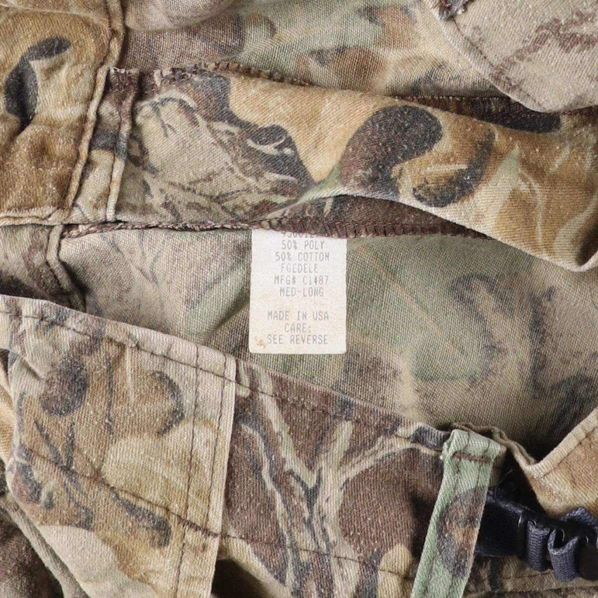 古着 民間品 80~90年代 カベラス Cabelas 迷彩柄 リアルツリーカモ