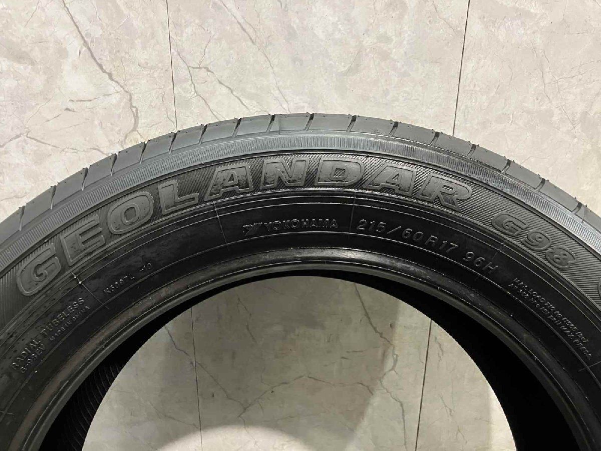 新品】2025年製 YK GEOLANDAR G98 215/60R17 96H 17インチ 夏タイヤ 1 