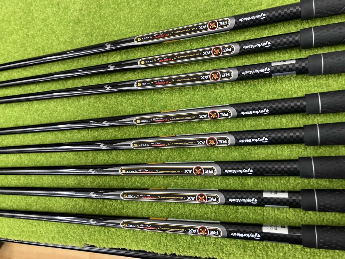 アイアンセット TaylorMade BURNER PLUS (5-9I,P,A,SW 計8本) flex:S