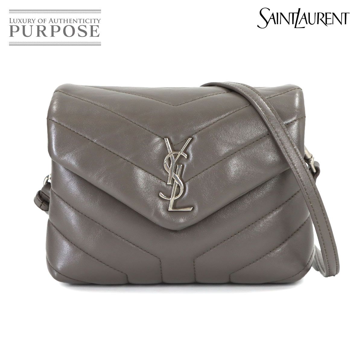 新品同様 サンローラン SAINT LAURENT ルル トイ ショルダー バッグ 