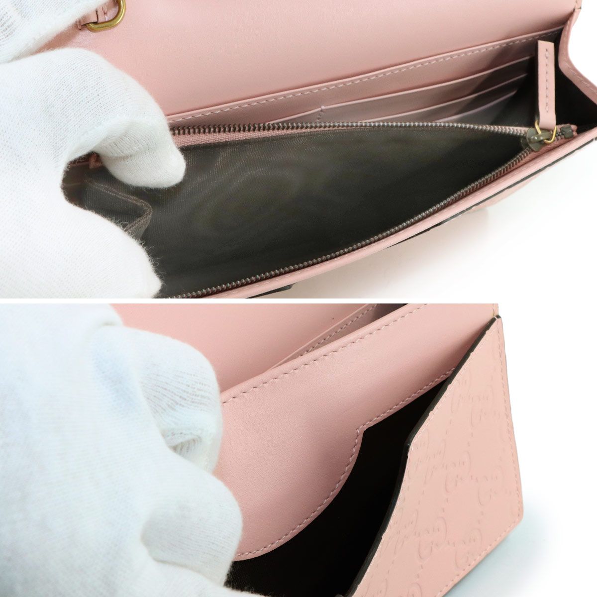 未使用 展示品 グッチ GUCCI グッチシマ リネアキャット チェーン