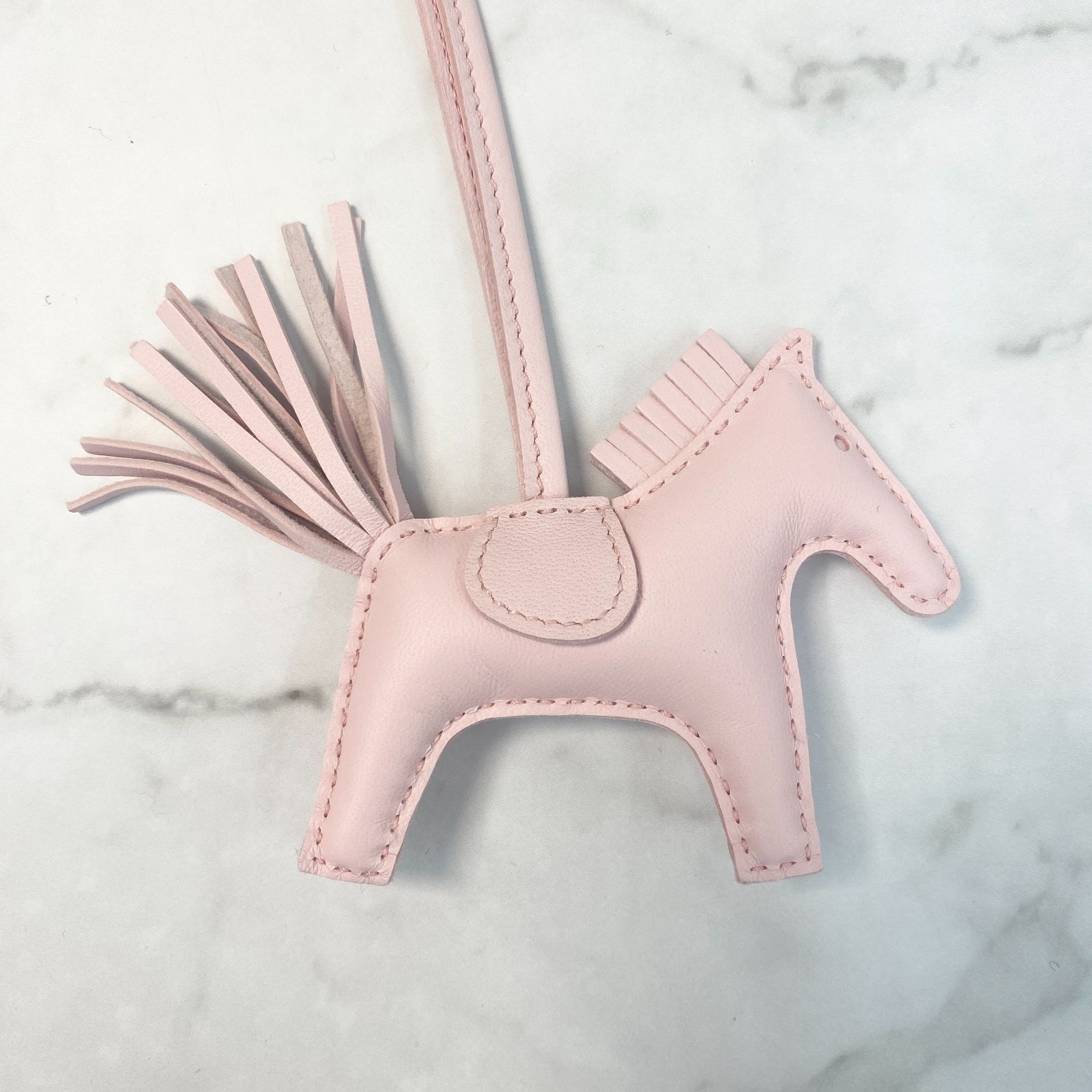 鑑定済み【 美品 】エルメス 《 ロデオ 》 PM ローズダーリン