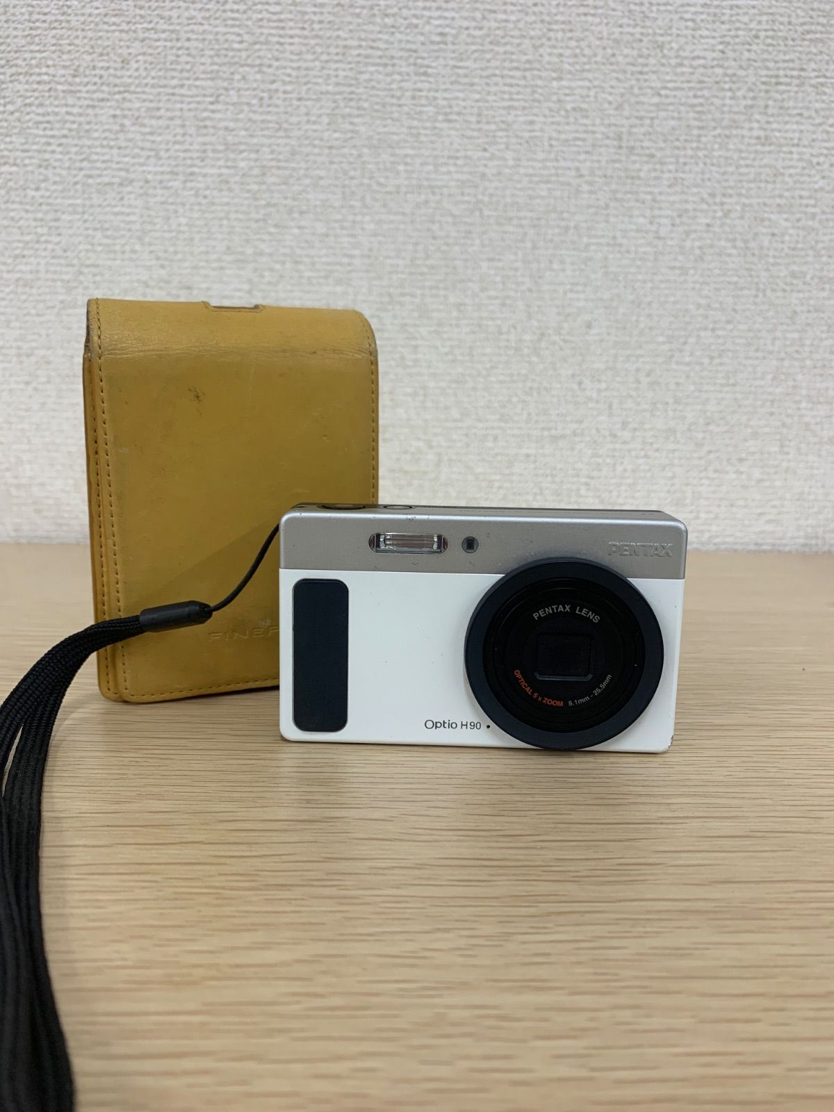 ○2【通電動作未確認】PENTAX Optio H90 コンパクトデジタルカメラ 