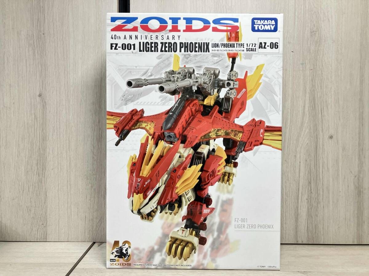 ZOIDS ゾイド 40th ANNIVERSARY FZ-001 ライガーゼロ フェニックス