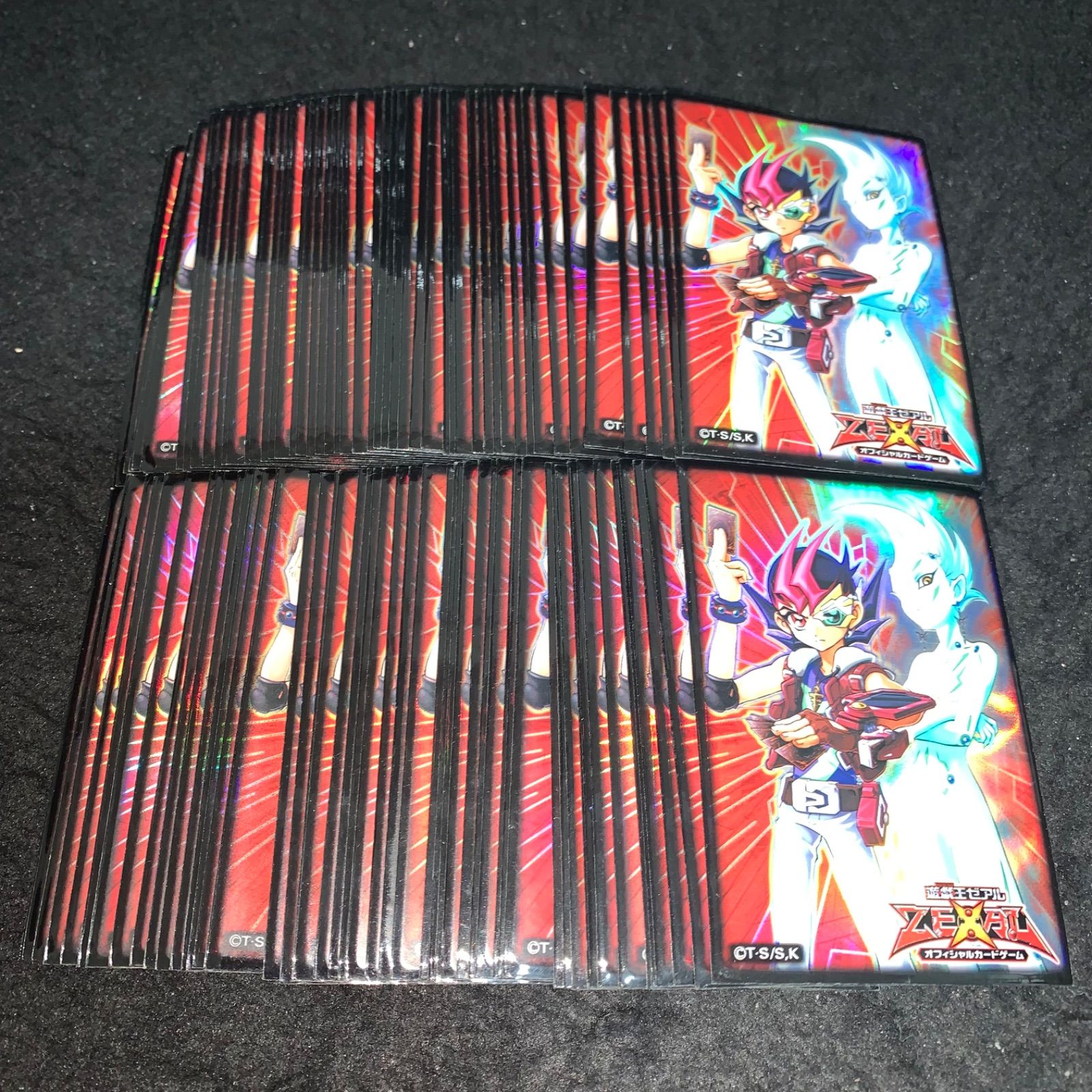 遊戯王 No.P5360 大量 スリーブ 公式スリーブ 九十九遊馬&アストラル 