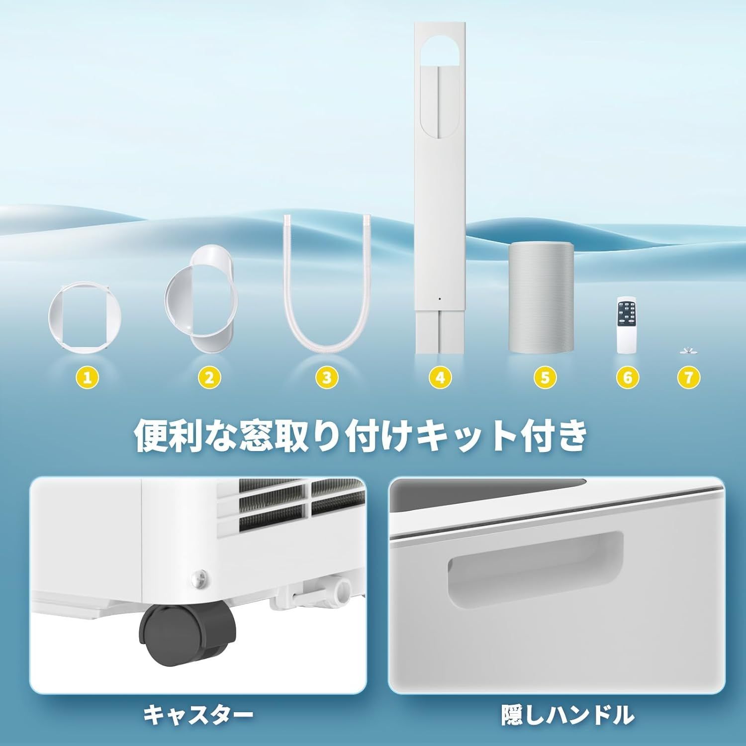 訳あり・未使用】2025年製 ZAFROスポットクーラー家庭用 業務用 静音