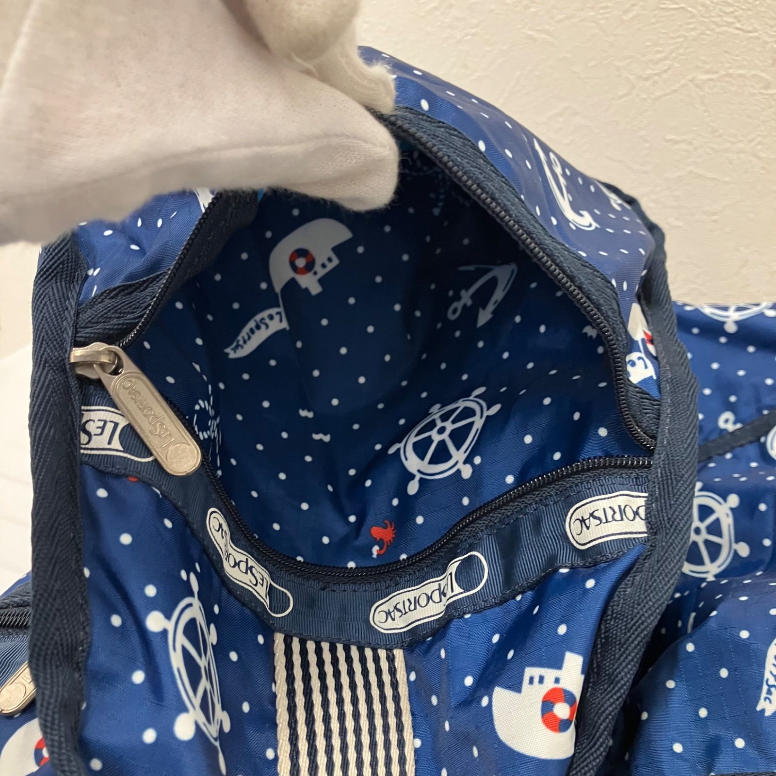 1352 LeSportsac レスポートサック ボストンバッグ 2way 旅行 大容量 