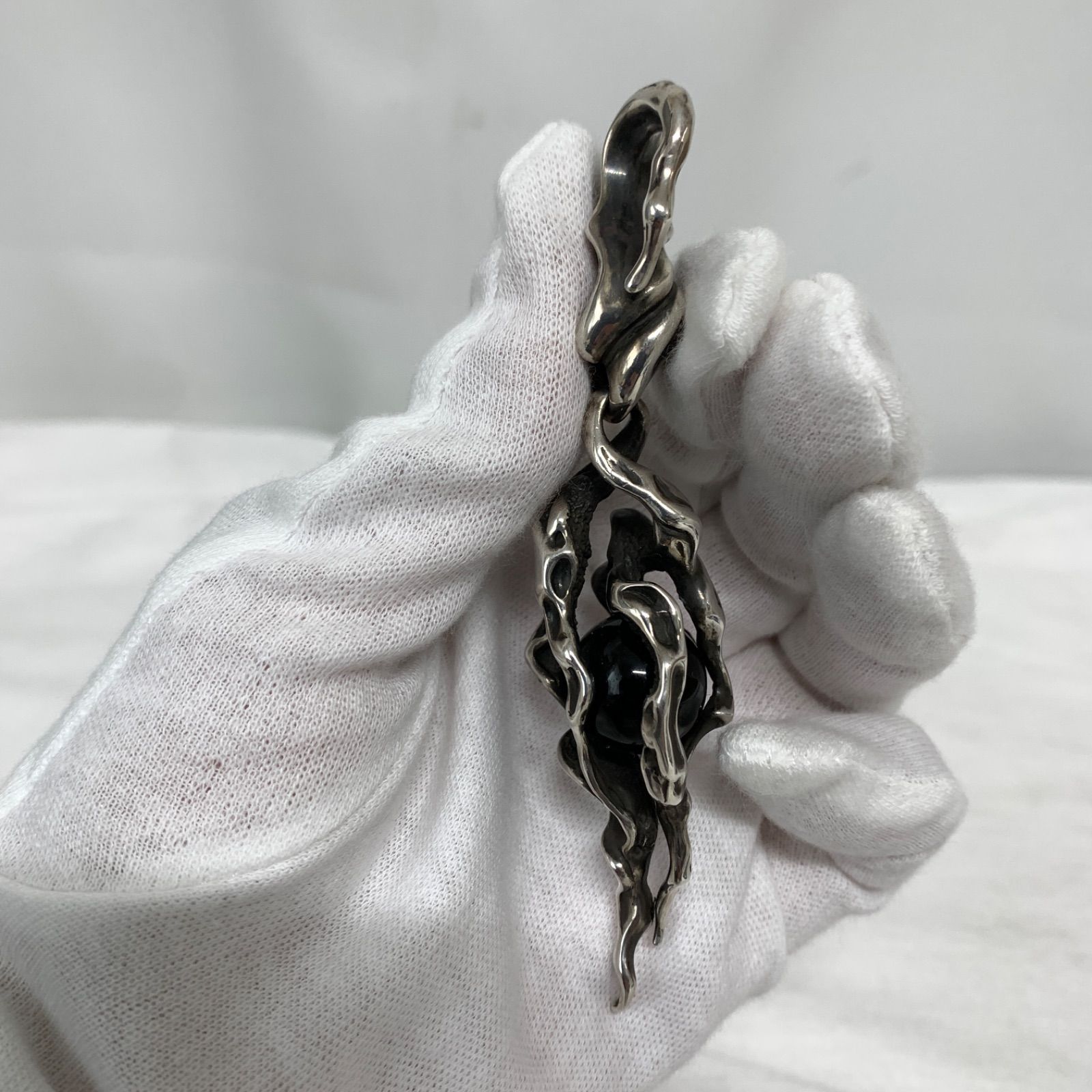 中古美品】TAUJAN タウジャン 廃盤ペンダントトップ 仕上げ済み 大ぶり