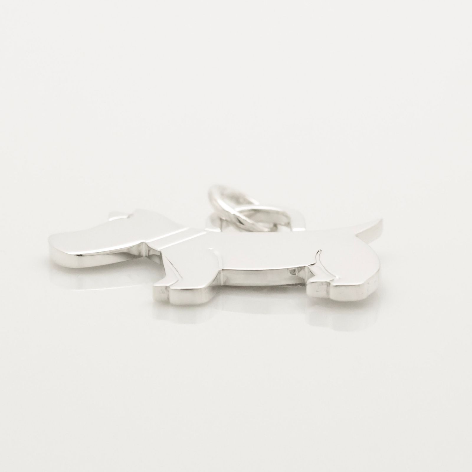 美品】ティファニー TIFFANY&Co. ドッグ テリア 犬 チャーム AG925 