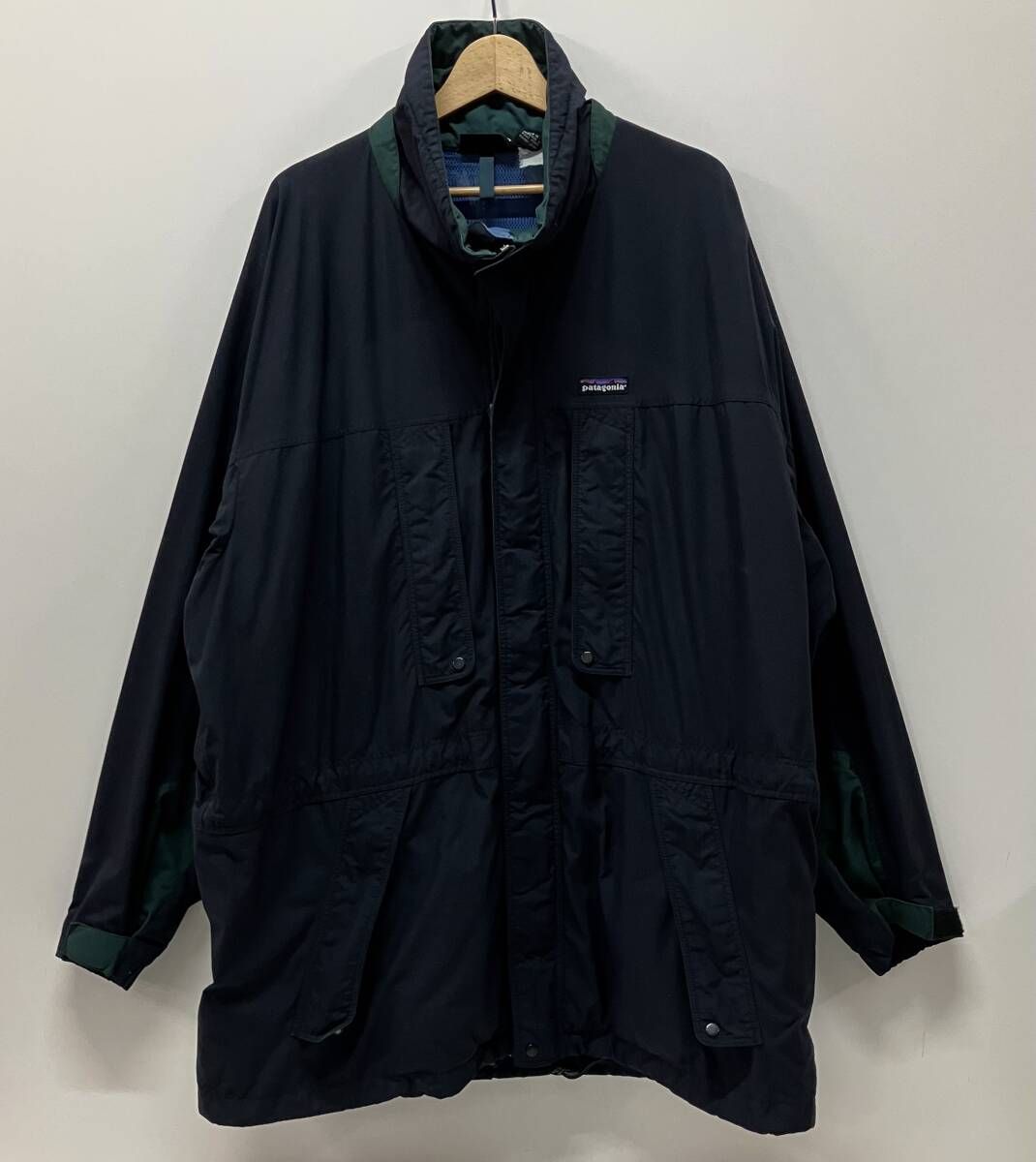 Patagonia パタゴニア マウンテンパーカー 1997年 トリオレットジャケット サイズXXL ネイビー 香港製