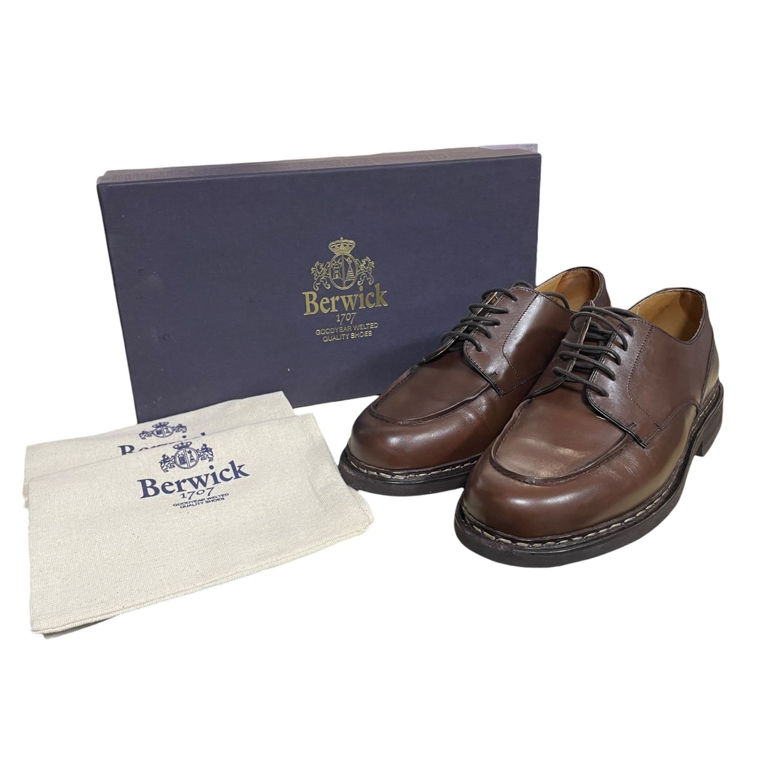 ◇ バーウィック Berwick 1707 Uチップ 4477ACVI サイズUK8/27cm 