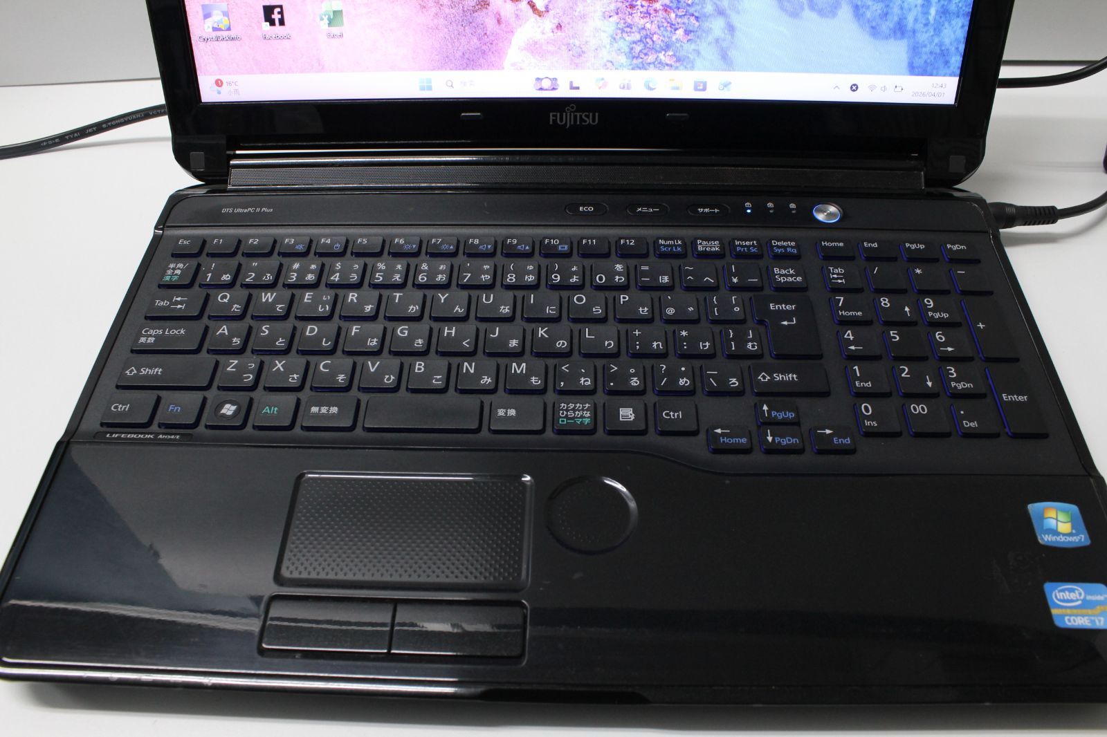 中古】富士通 LIFEBOOK i7/SSD512GB/8GB Cランク - メルカリ