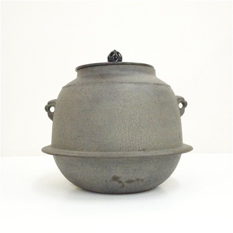 釜師 菊地政光造 真形釜(共箱) 茶道 茶道具 おしゃれ 茶釜 釜師 菊地政光造 真形釜(共箱) 茶道 茶道具 おしゃれ 茶釜