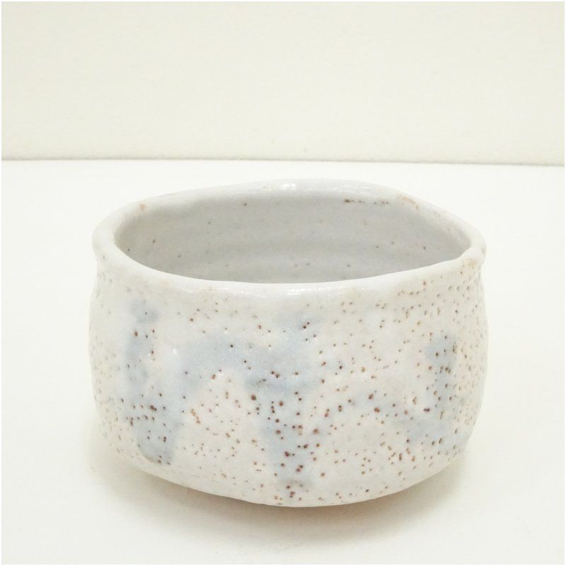 美濃焼 秀泉陶苑 澤田秀一造 志野茶碗（共箱） 茶道 抹茶 おしゃれ