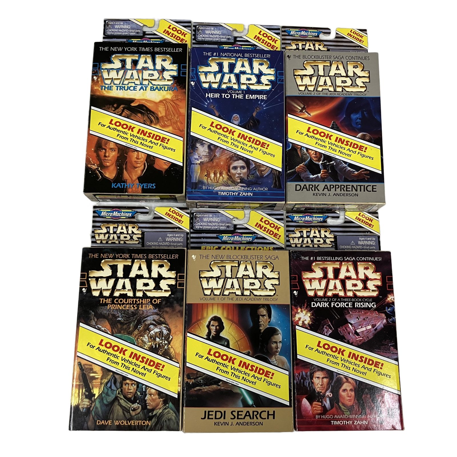 ツクダ 出品 galoob ツクダオリジナル スターウォーズ 小説コレクション 6点セット
