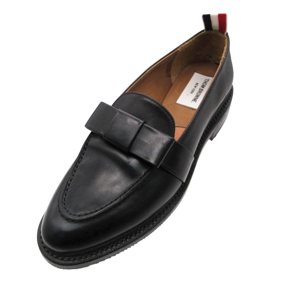THOM BROWNE トムブラウン ローファー モカシン 革靴 レザー THOM BROWNE トムブラウン ローファー モカシン 革靴 レザー
