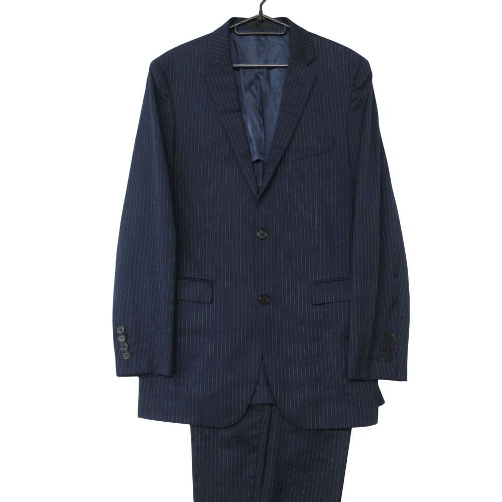 BURBERRY BLACK LABEL】スーツ（42L）濃紺ストライプ 【公式通販】