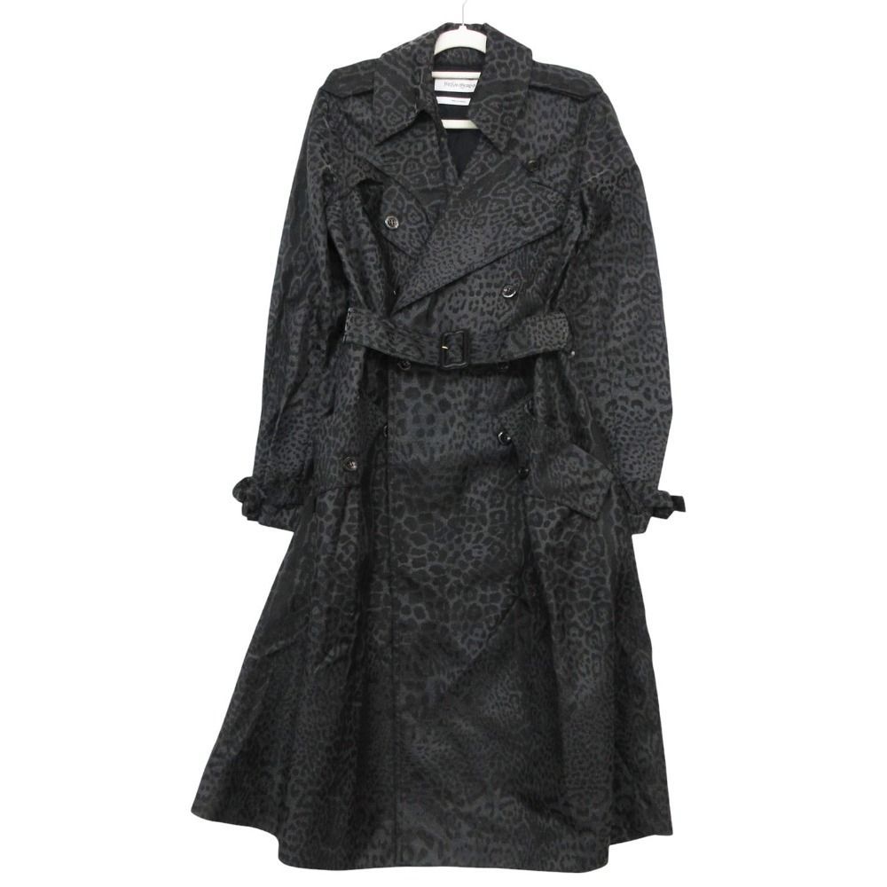 12AW YVES SAINT LAURENT イヴサンローラン ヒョウ柄 トレンチ 12AW YVES SAINT LAURENT イヴサンローラン ヒョウ柄 トレンチ
