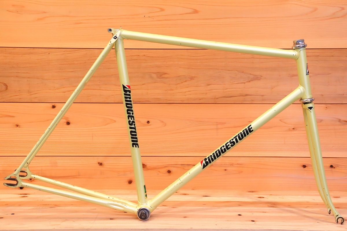 ブリヂストン BRIDGESTONE ISHIWATA 019 NJS クロモリ ピストバイク トラックレーサー フレームセット 【千葉店】
