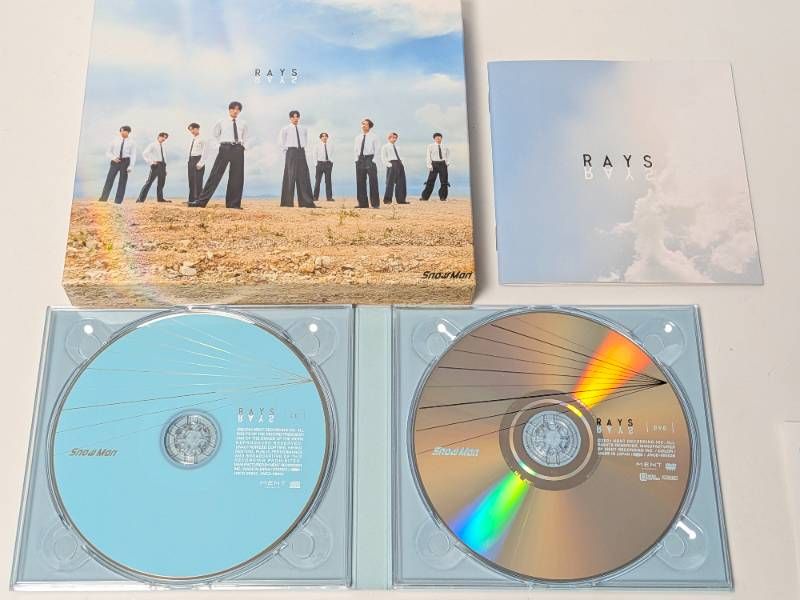 Man シングル　アルバム　DVDBlu-ray40点まとめ売りセット！ Snow Man アルバム RAYS S4 初回盤A/B 2点セット 初回盤A CD+2DVD/初回