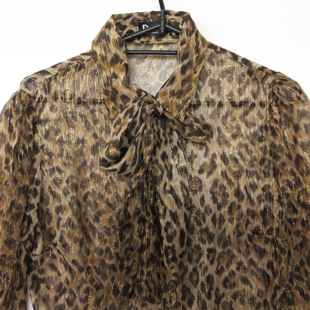D&G Dolce & Gabbana ドルチェアンドガッバーナ ドルガバ ヒョウ柄 