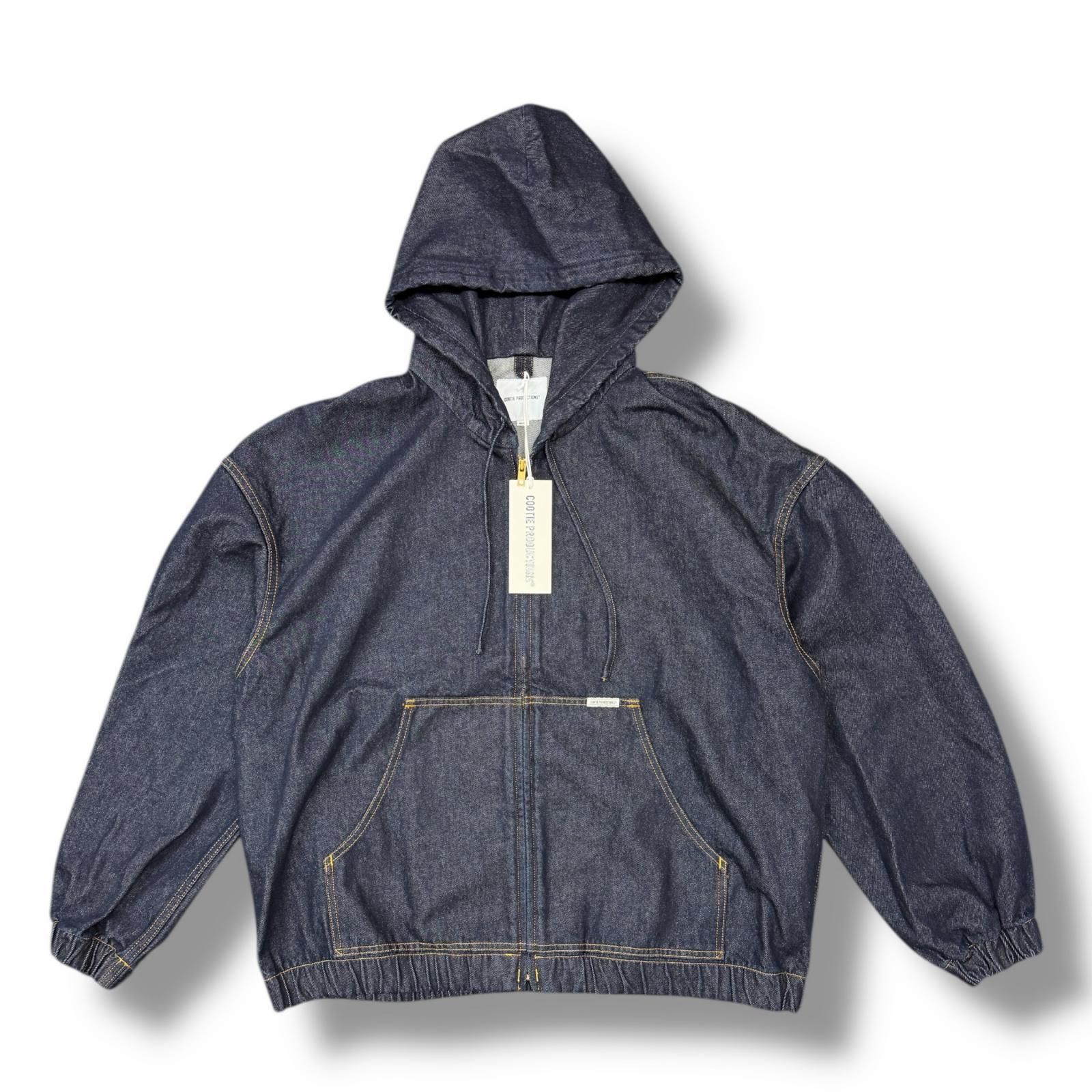 参考上代41800円 未使用 COOTIE PRODUCTIONS 26SS 12.5oz Denim Zip Up 