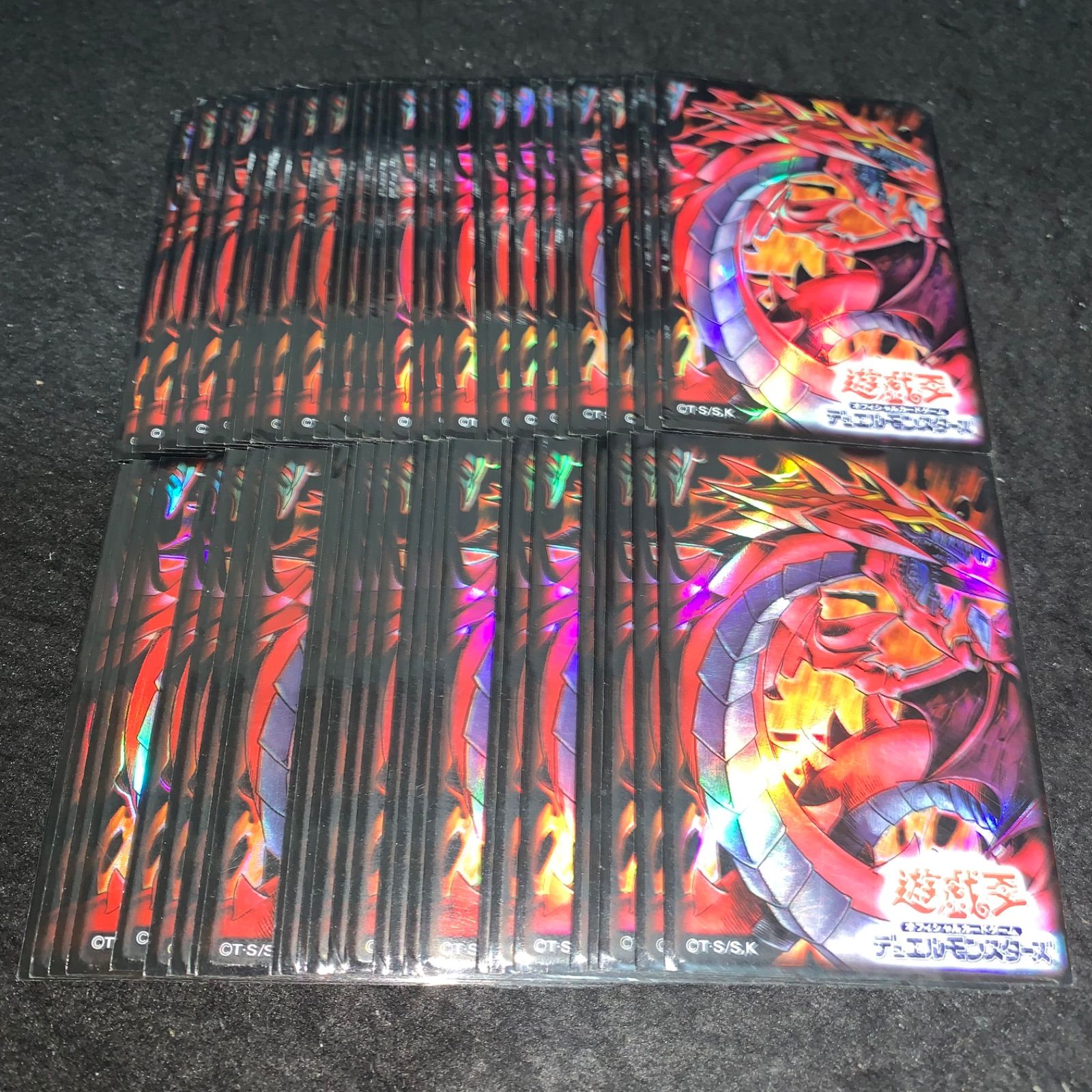 遊戯王 No.P5376 大量 スリーブ 公式スリーブ 絶版 初期 旧版 神炎皇
