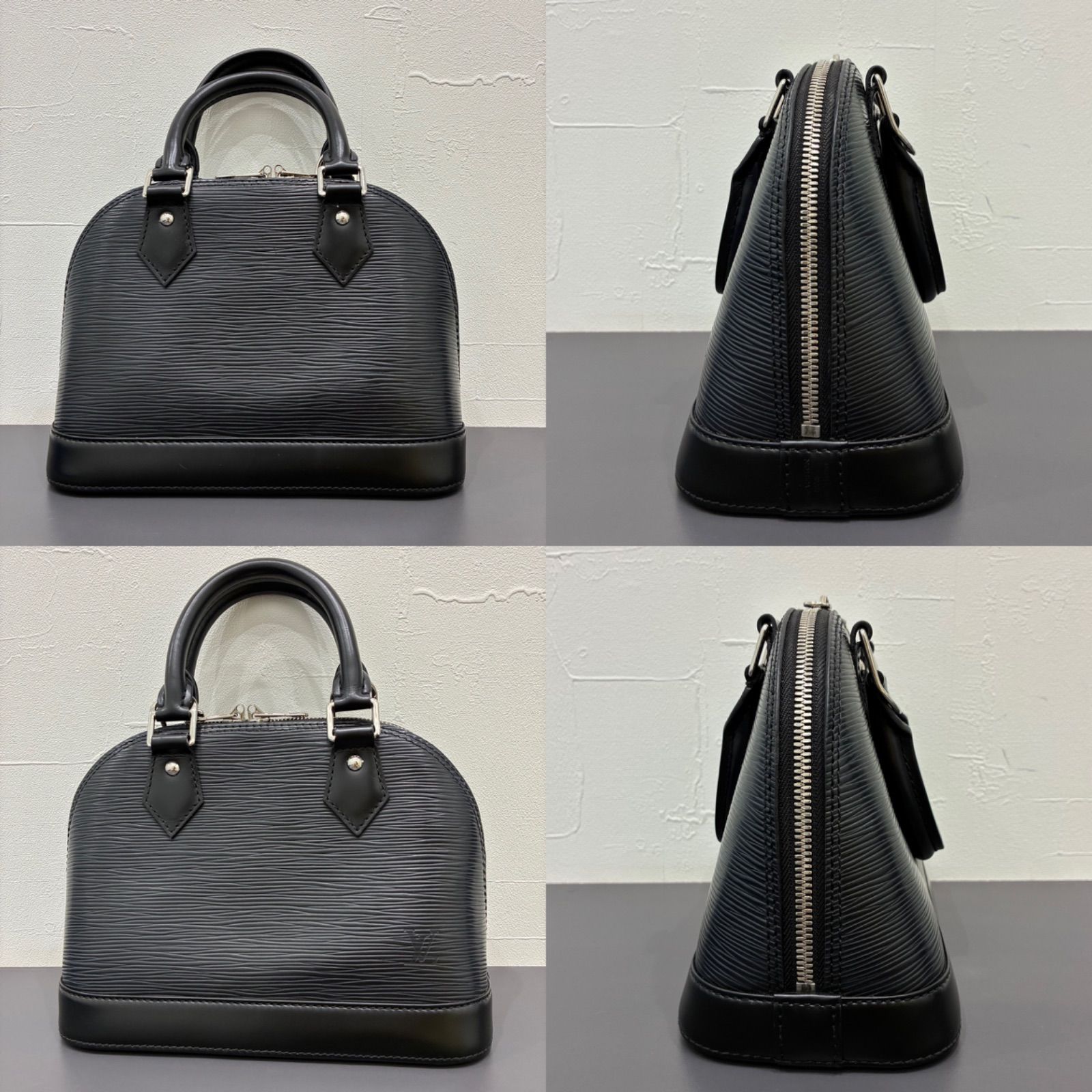 極美品】ルイヴィトンLV アルマBB エピ ブラック ハンドバッグ 2way 