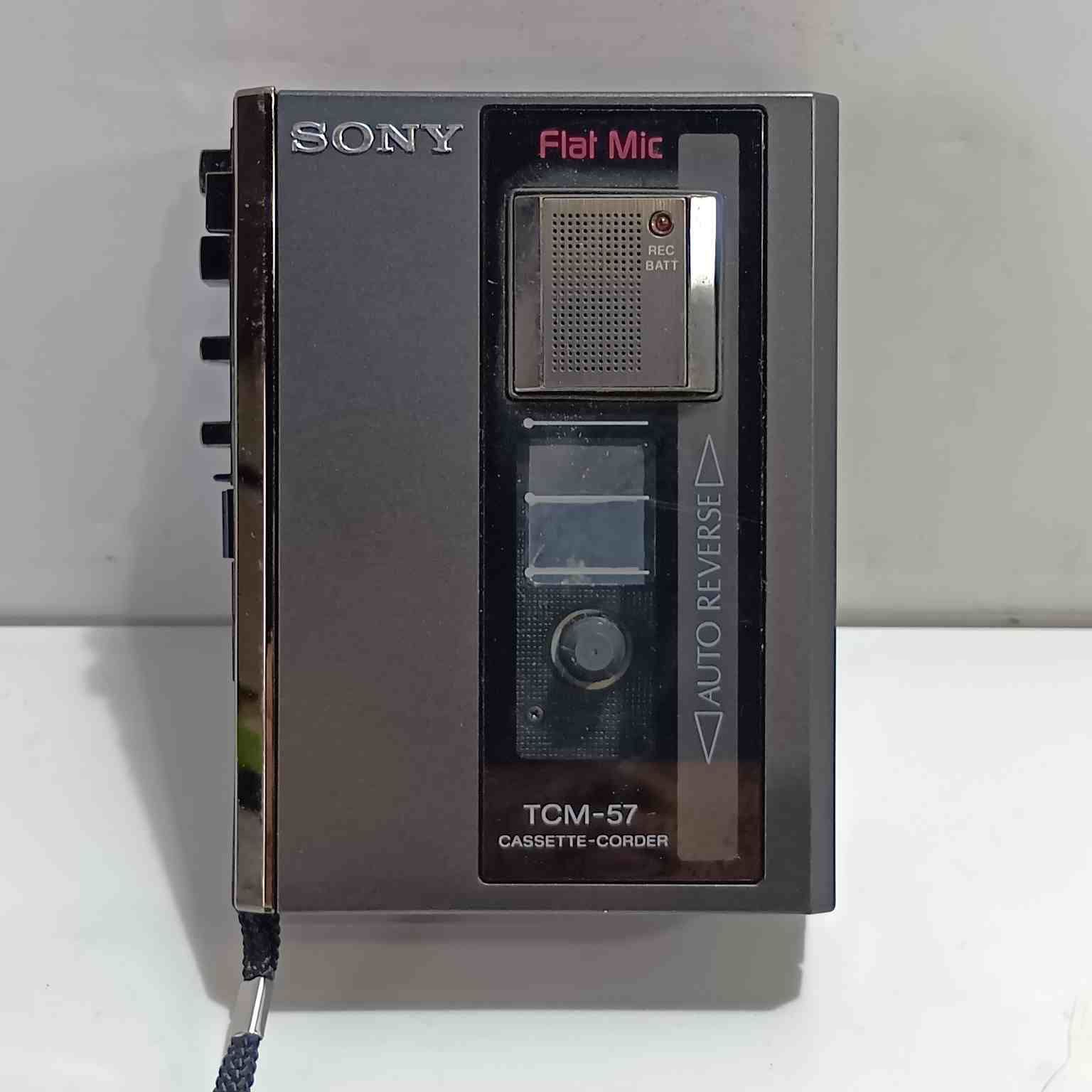 SONY ソニー Flat Mic TCM-57 カセットプレイヤー カセットコーダー