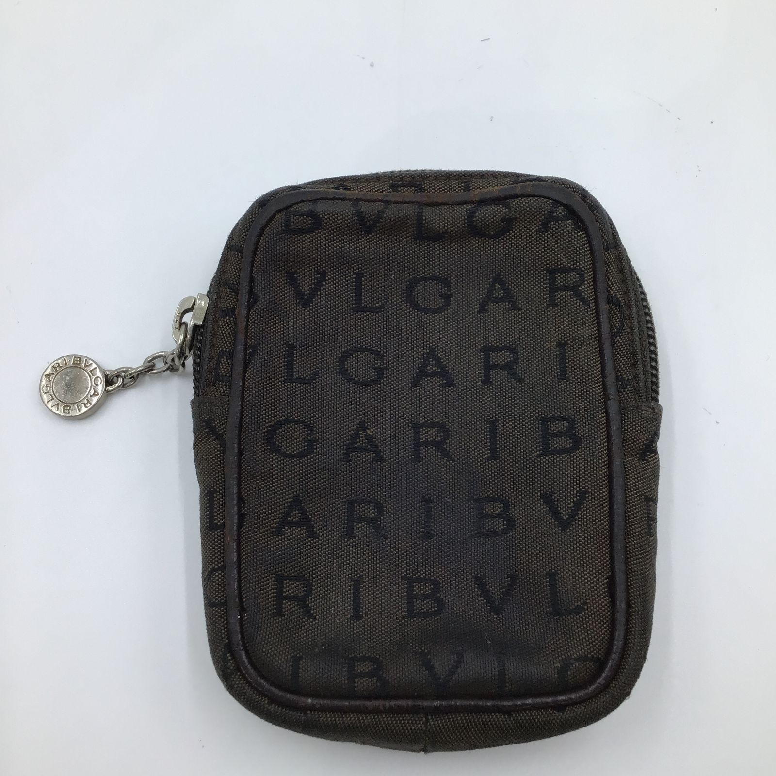 BVLGARI ブルガリ ロゴマニア ポーチ 小物入れ メンズ レディース ユニ 