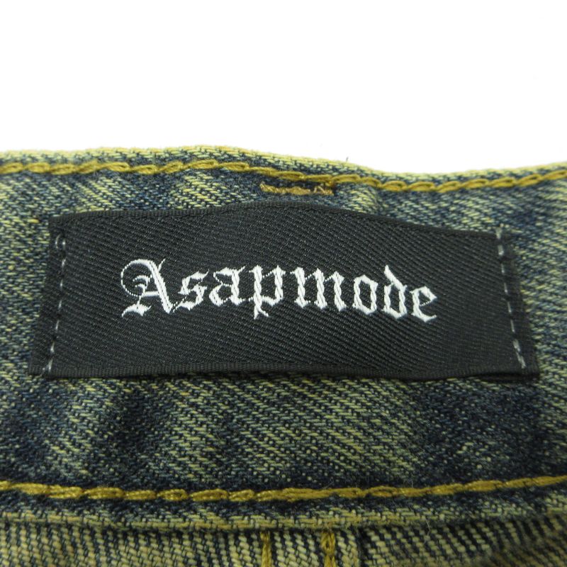 三重本店】 中古 A$APMODE | エイサップモード ジップフライ フレア