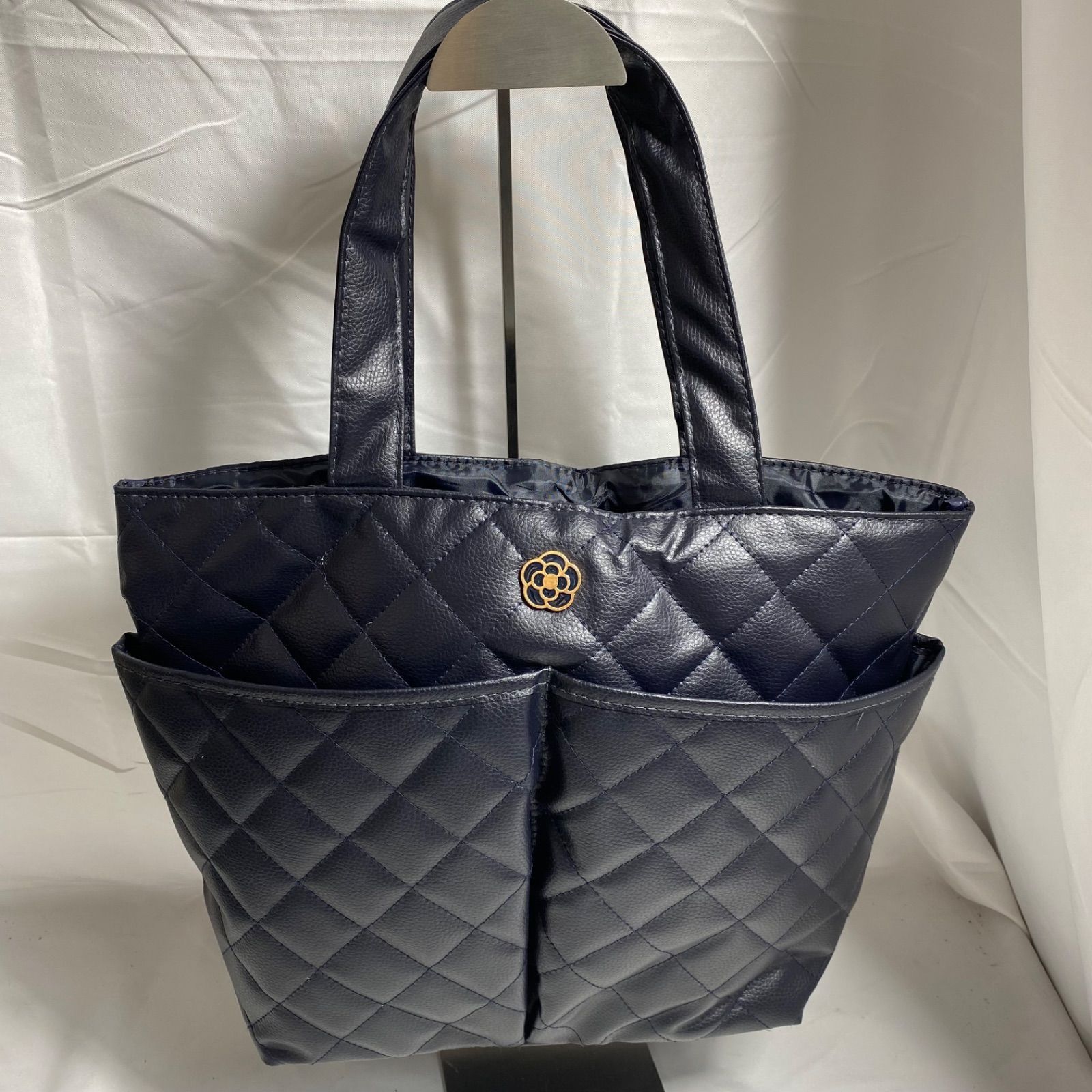 クレイサス CLATHAS トートバッグ キルティング ブラック ショルダー 