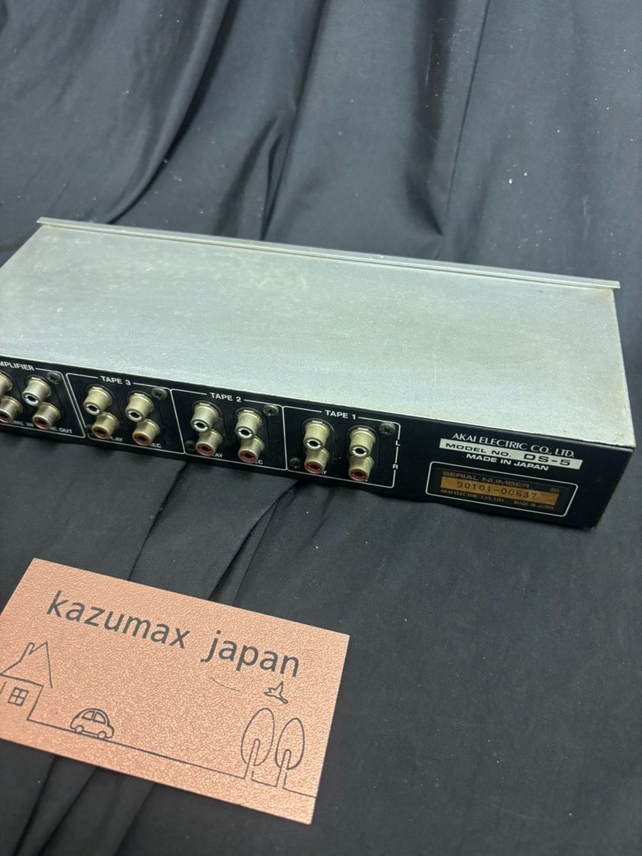 AKAI DS-5 Tape Deck Selector 動作品 本体のみ オーディオセレクター