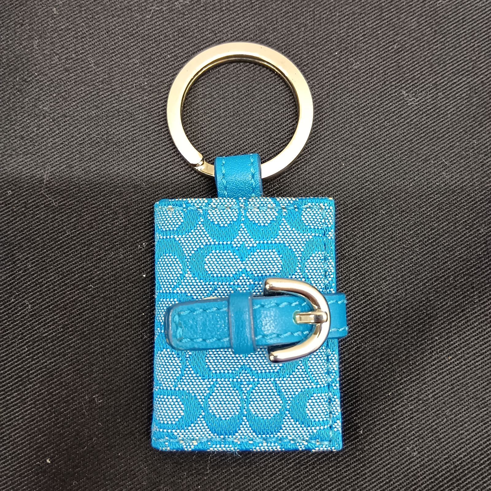 COACH フォトキーホルダー 手帳型 フォトフレーム キーホルダー コーチ