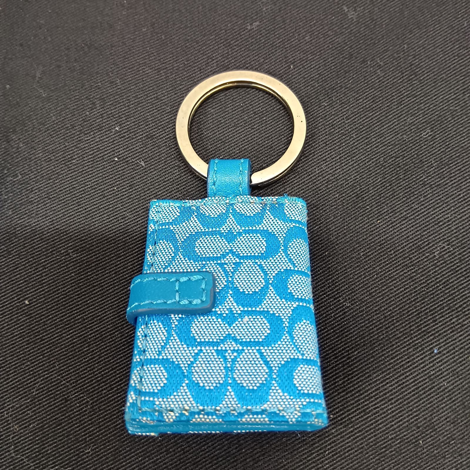 COACH フォトキーホルダー 手帳型 フォトフレーム キーホルダー コーチ