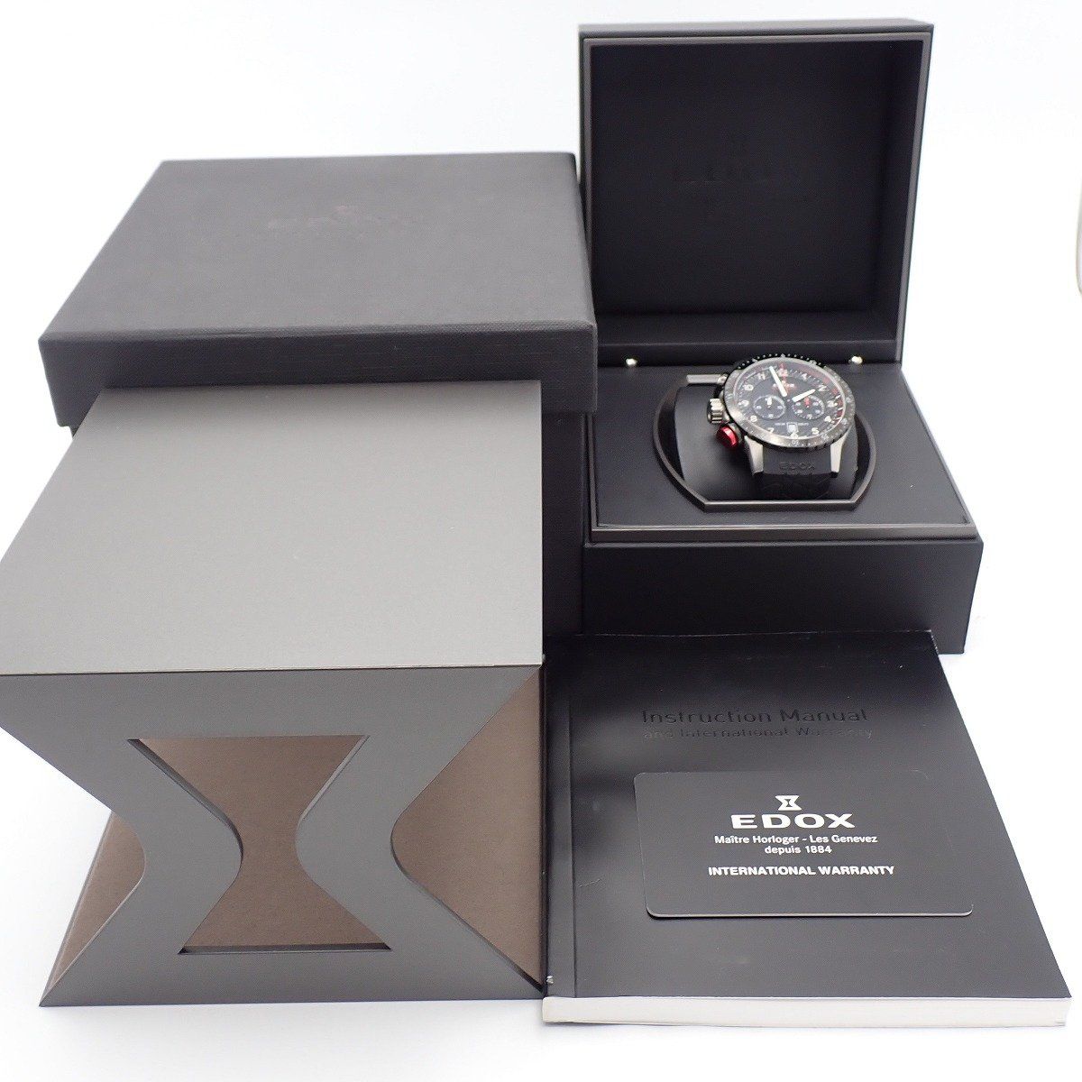 EDOX エドックス クロノラリー1 クロノグラフ クォーツ メンズ 腕時計 
