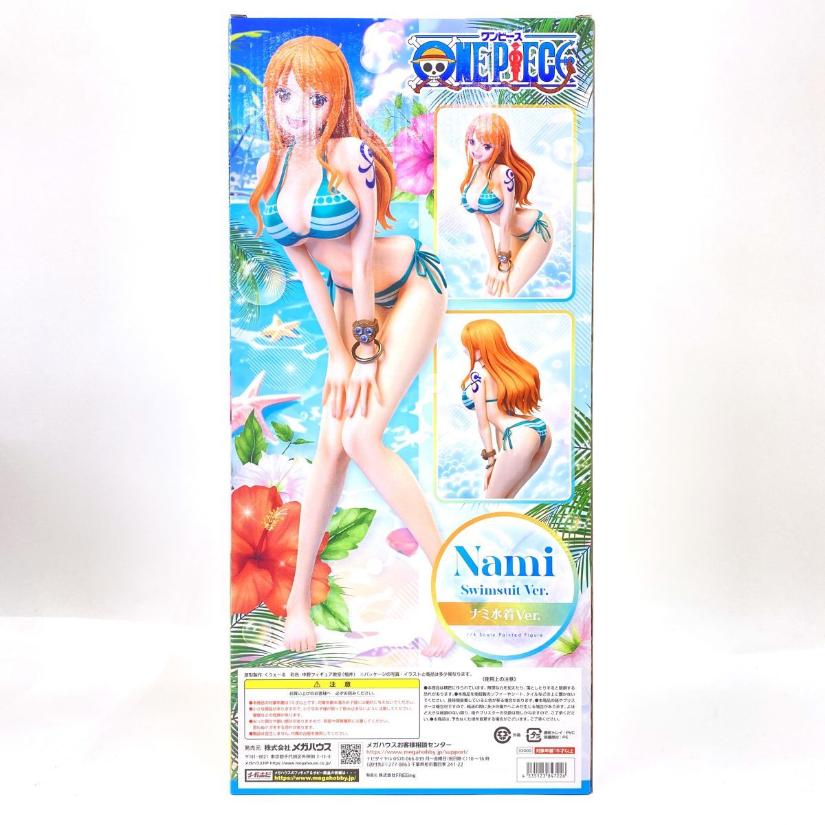 未開封】メガハウス B-style ONE PIECE ワンピース ナミ水着Ver. 1/4