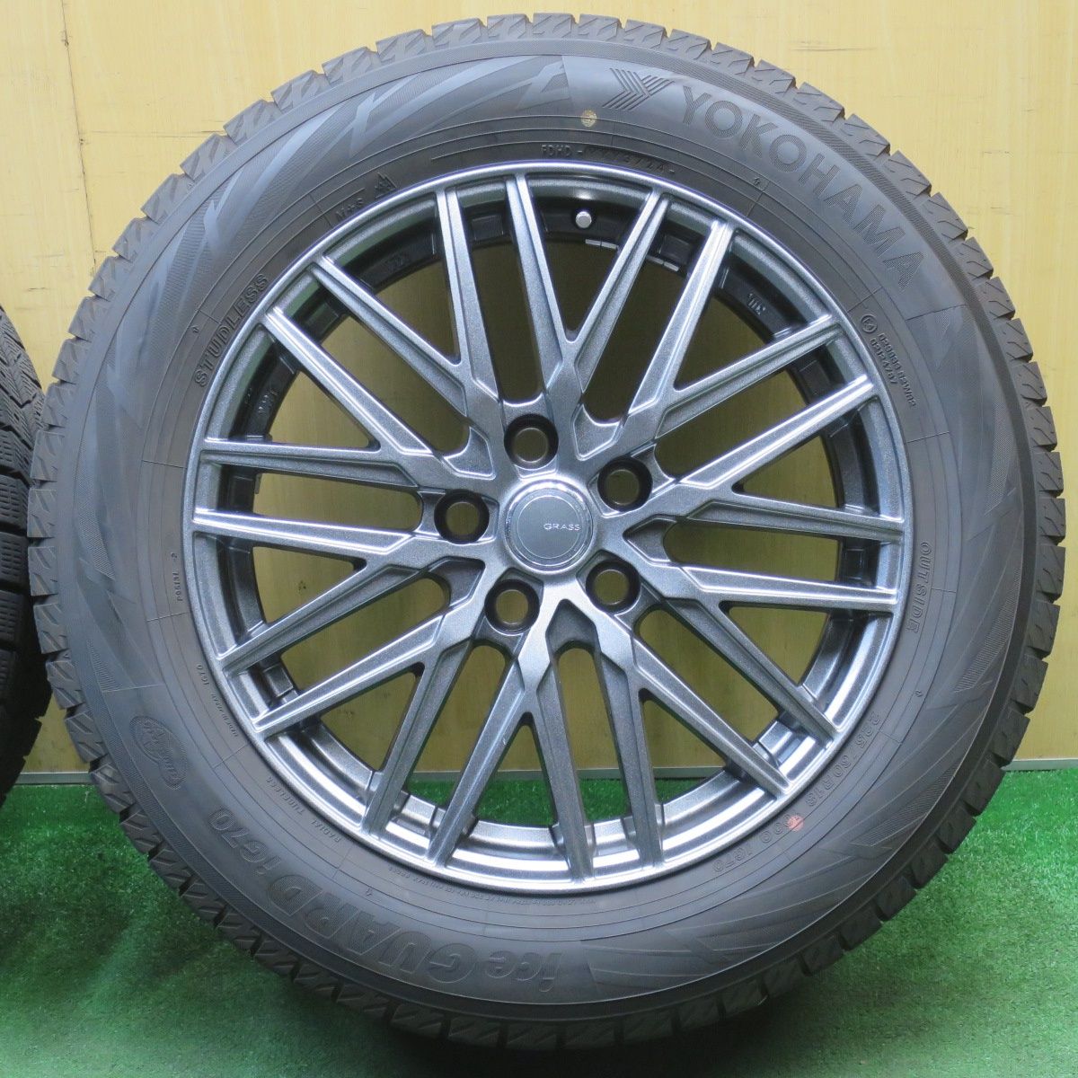 バリ溝！24年！キレイ！9.5分☆40系 アルファード 等 225/60R18 