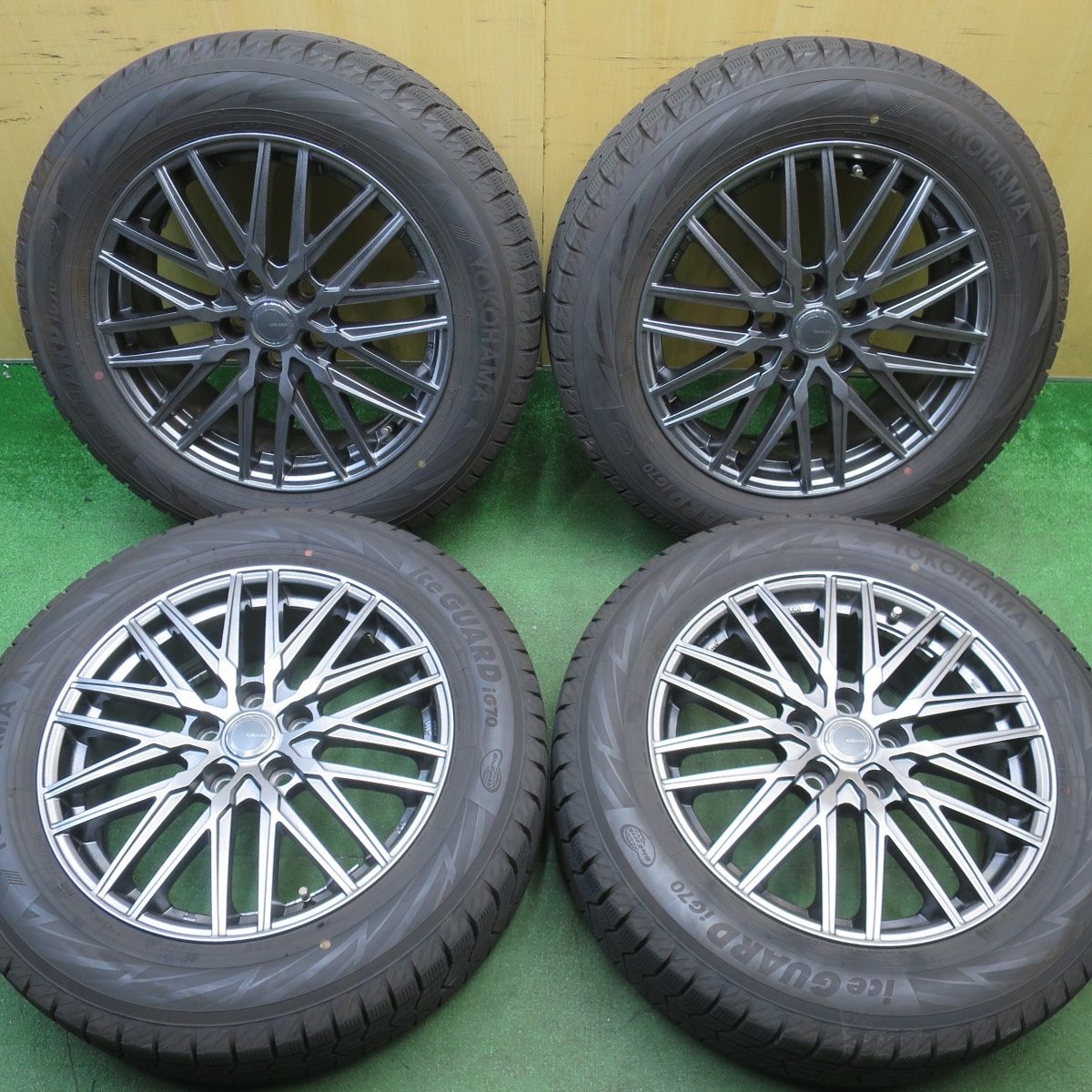 バリ溝！24年！キレイ！9.5分☆40系 アルファード 等 225/60R18 