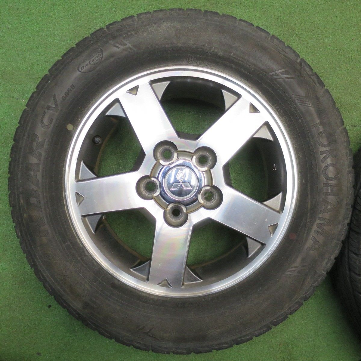 バリ溝！8.5分☆三菱 パジェロ ミニ 純正 175/80R15 ヨコハマ