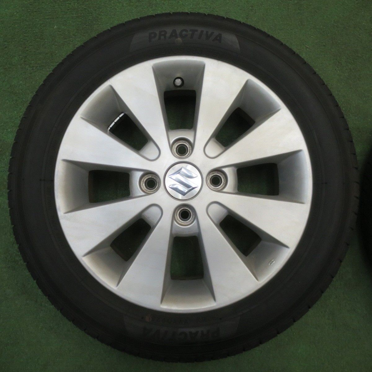 バリ溝！25年！9分☆スズキ ワゴンR 純正 155/65R14 プラクティバ 