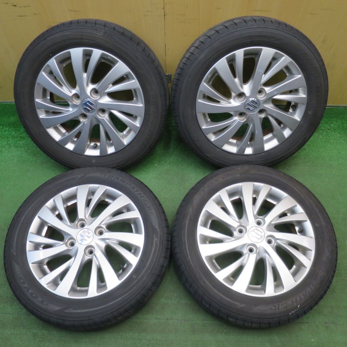 4本価格！24年☆スズキ スペーシア 純正 155/65R14 トーヨー 
